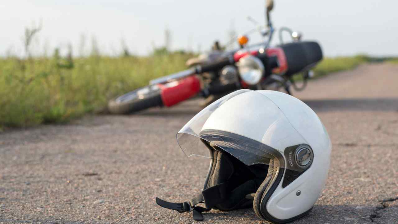 Incidente con la moto