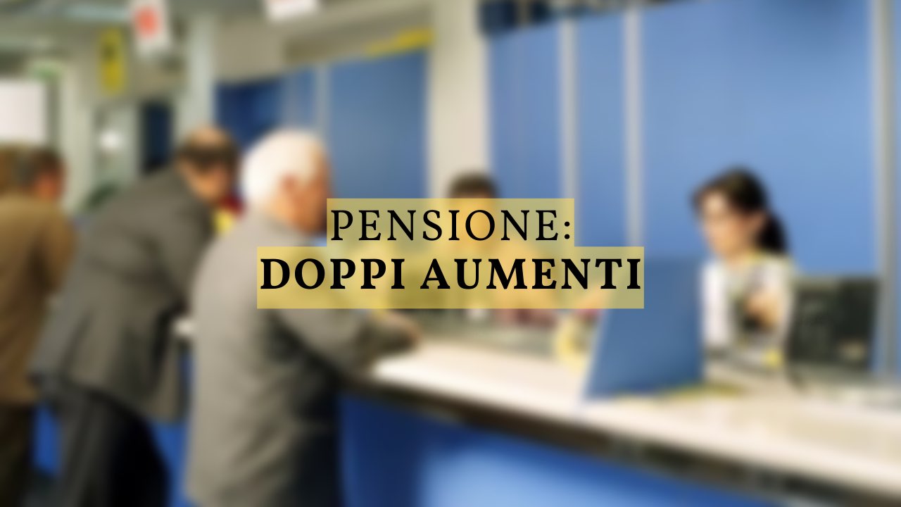 Pensionati in coda aumento