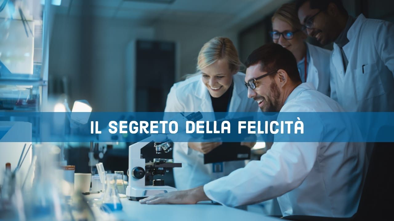 Scienziati al microscopio