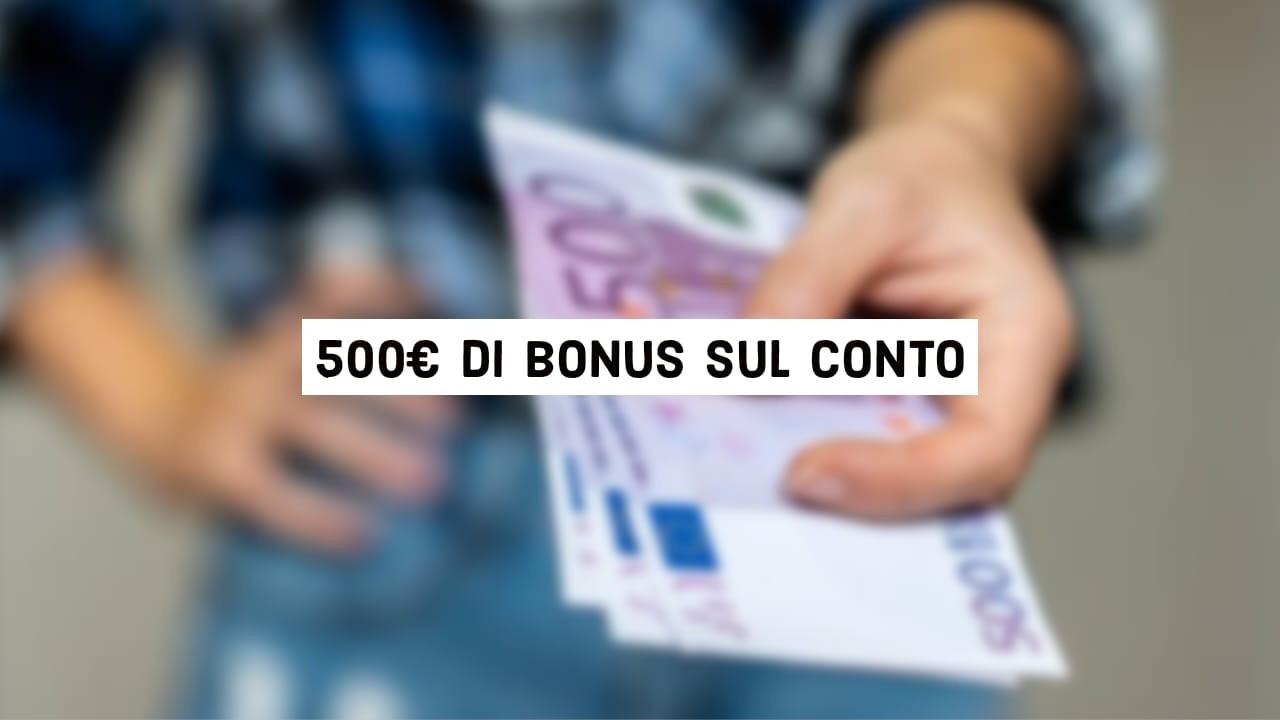 500 euro in mano