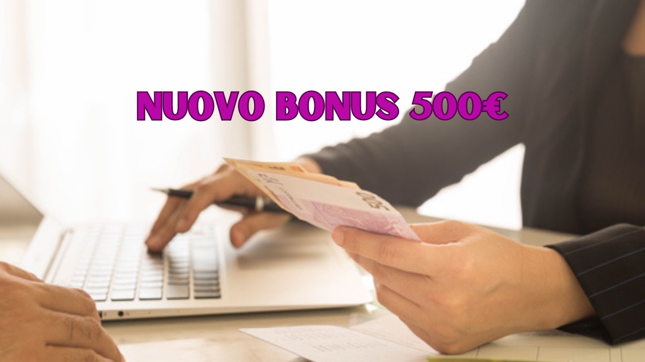 Accredito stipendio bonus 500