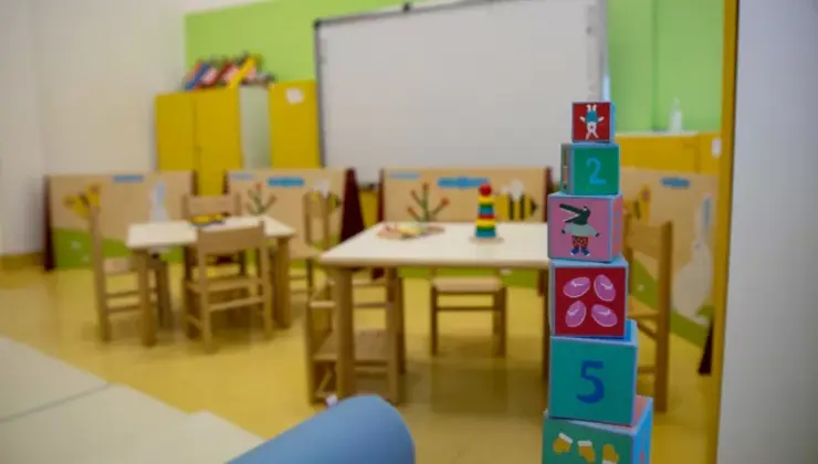 Aula scuola per l'infanzia