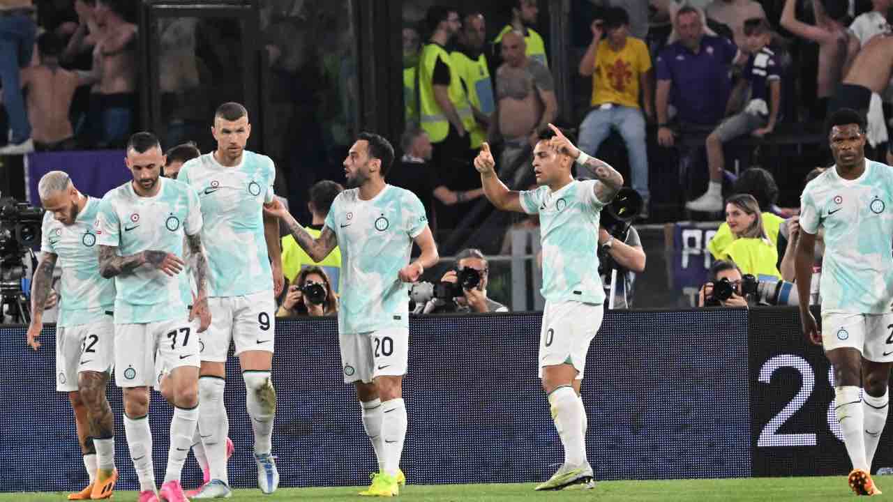 L'inter ha vinto la Coppa Italia: battuta la Fiorentina 2-1