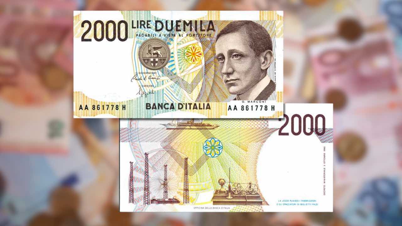 Guglielmo Marconi 200 lire