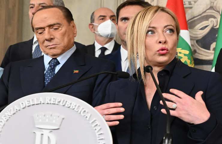 Meloni e Berlusconi