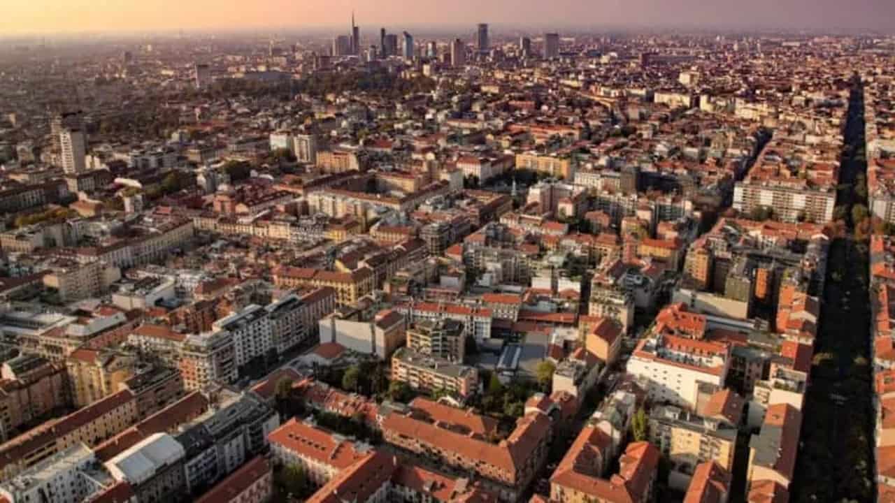 Milano dall'alto