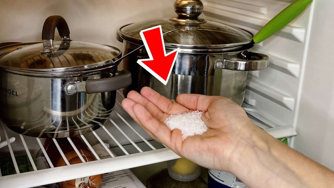 Pizzico di sale in frigo