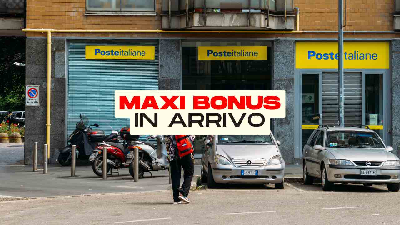 Poste italiane maxi bonus