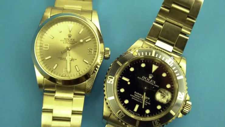 Rolex sequestrati