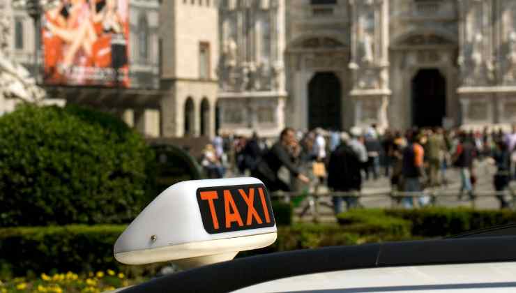 Taxi a Milano