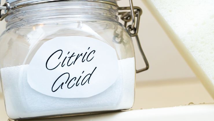 Citric acid for white towels