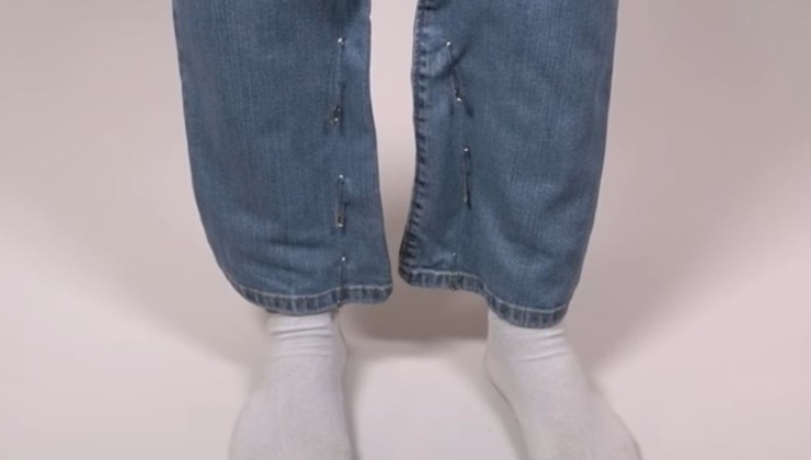 Affusolare i jeans