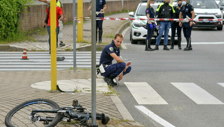 bici incidente