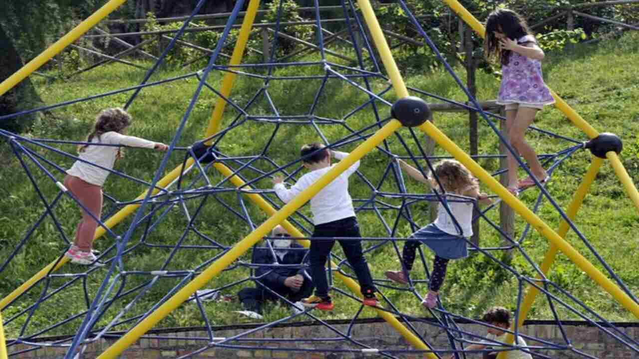 bimbi al parco