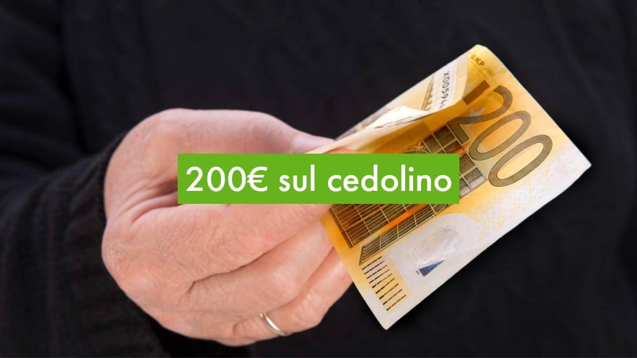 200 euro in mano