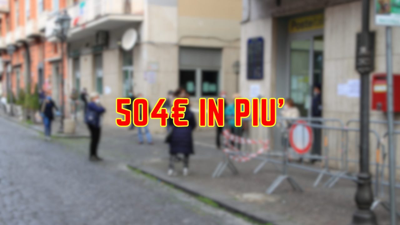 Bonus 504 euro