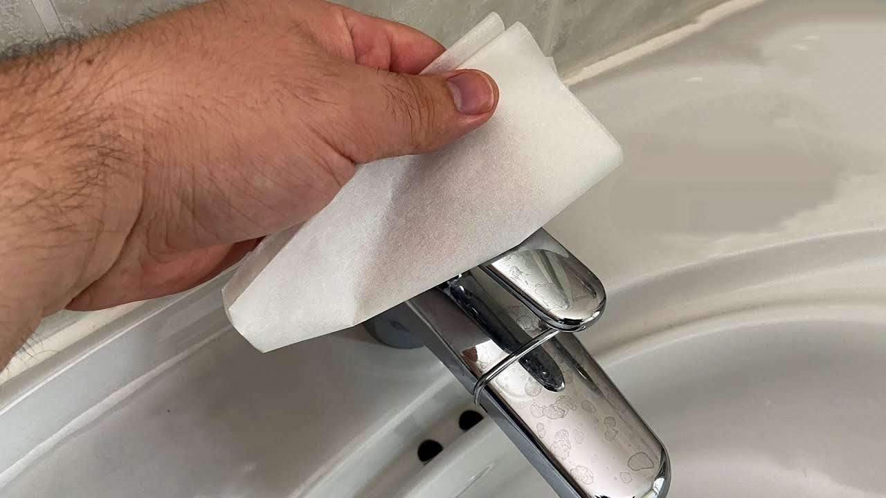 Paper in the tap