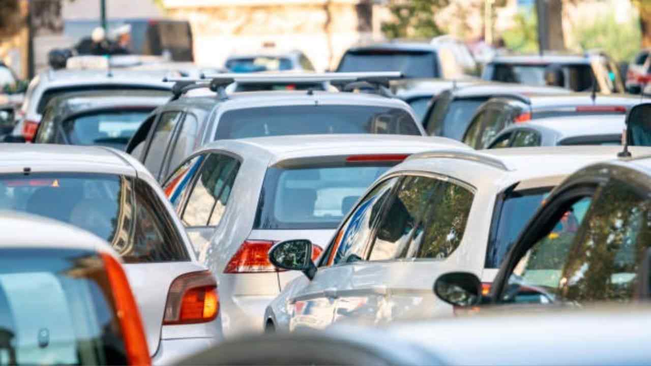 Traffico di auto