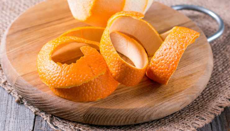 Cáscara de naranja secreta 