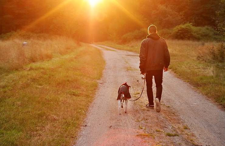 uomo e il suo cane