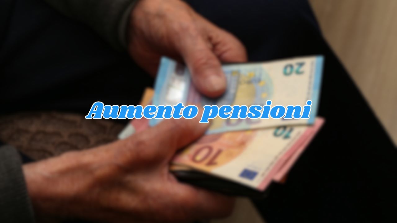 Aumento pensioni
