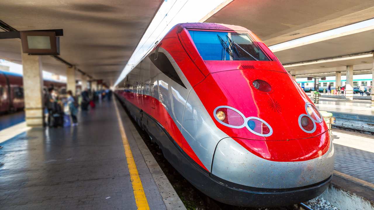 Frecciarossa in stazione