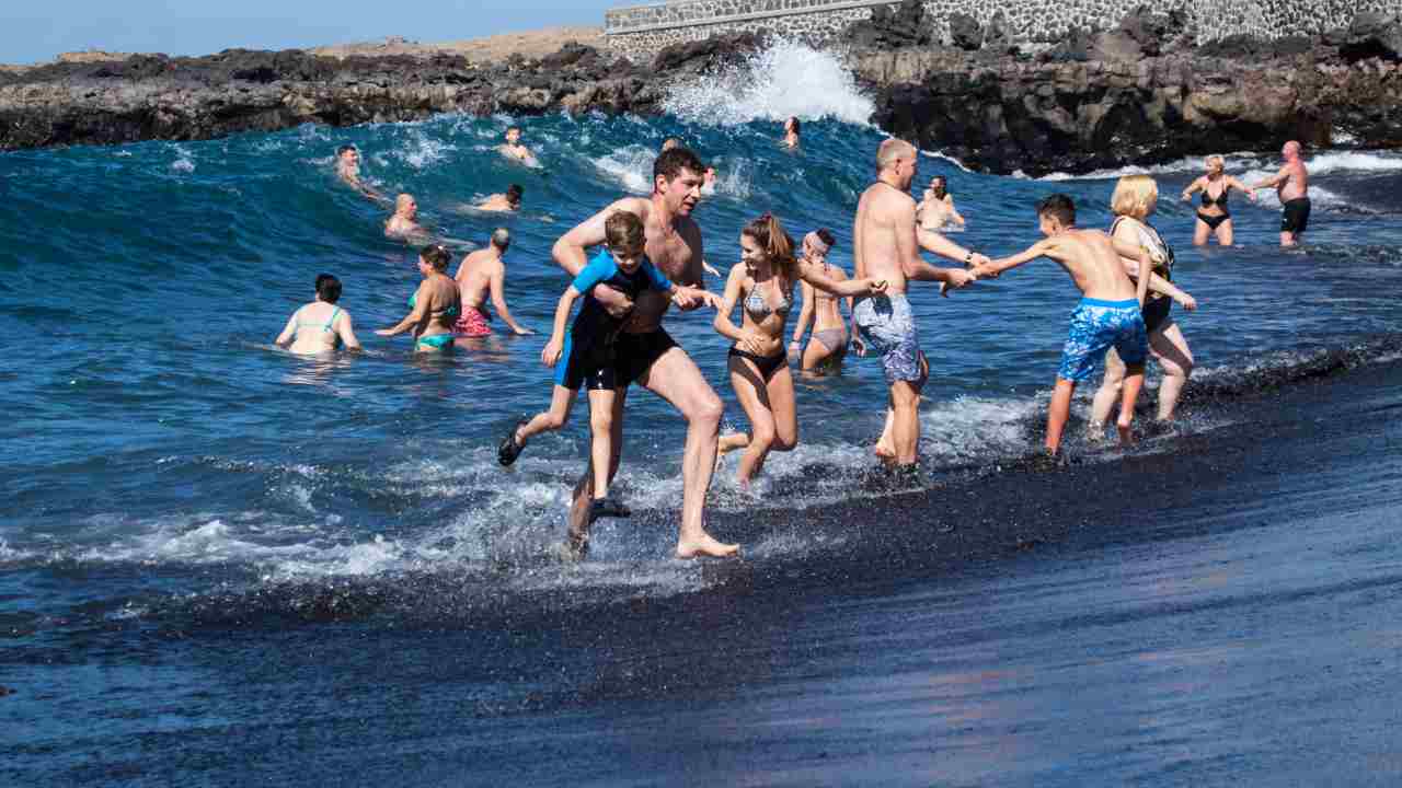 Persone in acqua