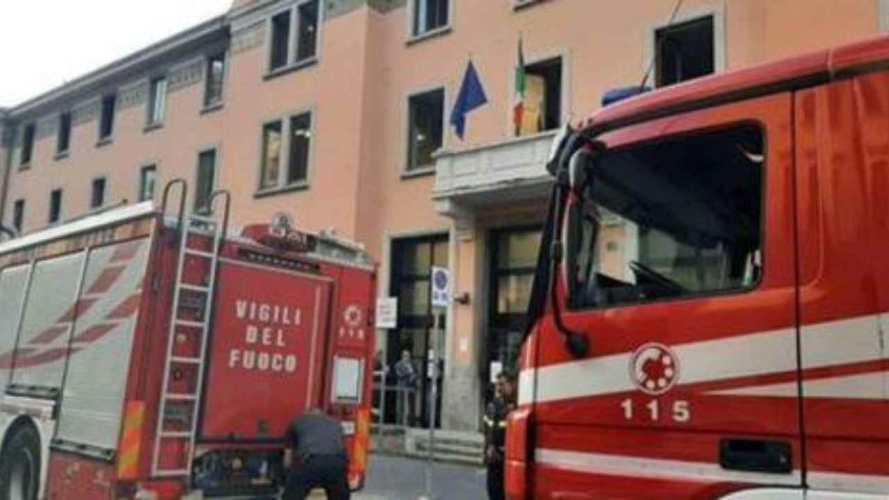 Casa di riposo incendiata