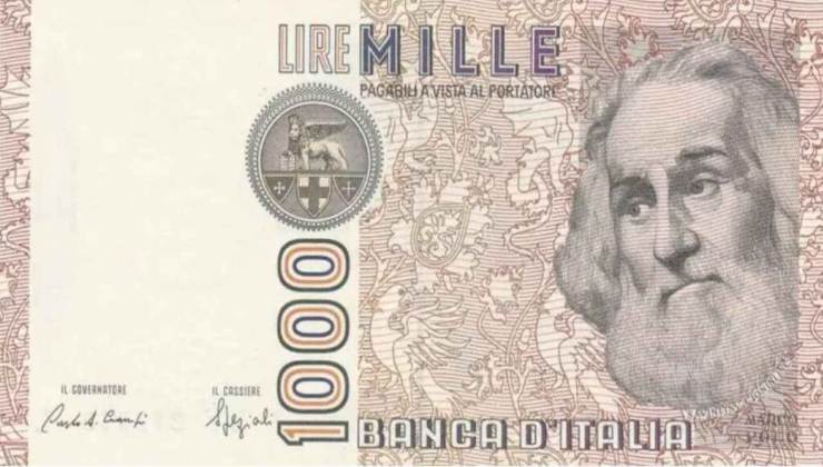 1000 lire Marco Polo