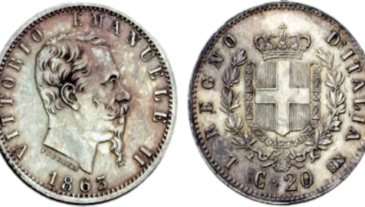 20 centesimi del 1863