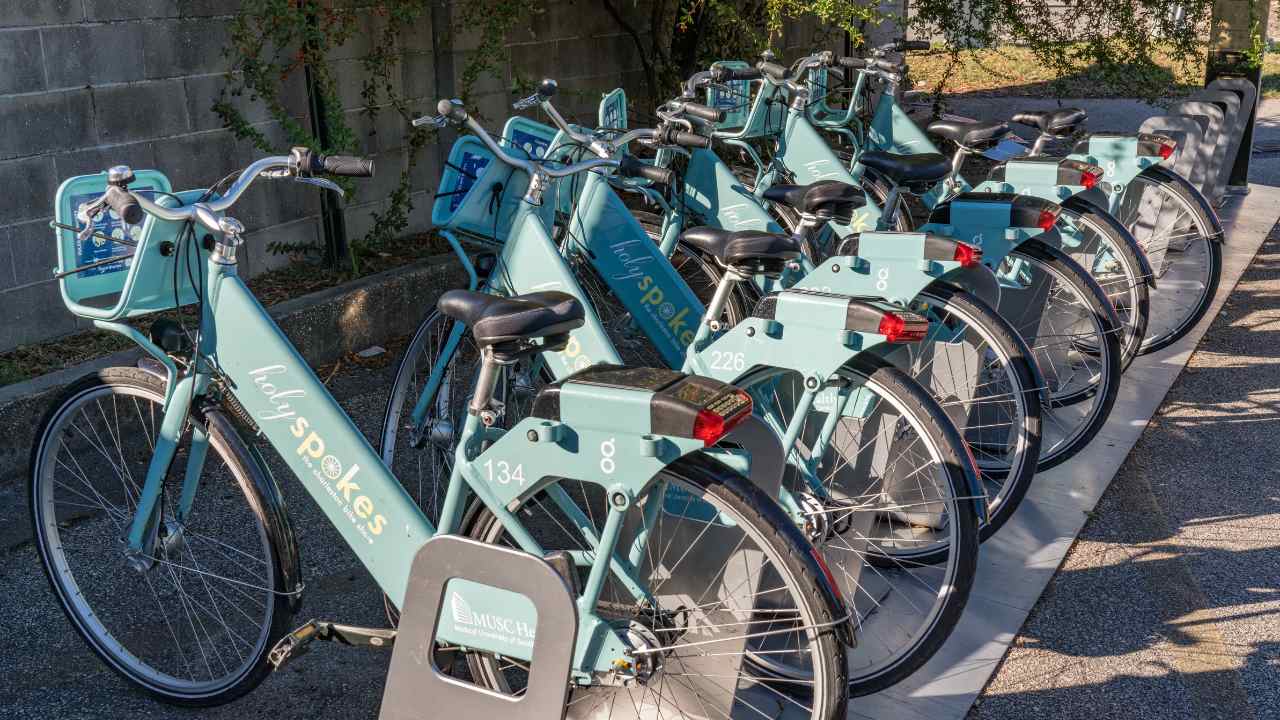 Bici del bike sharing 