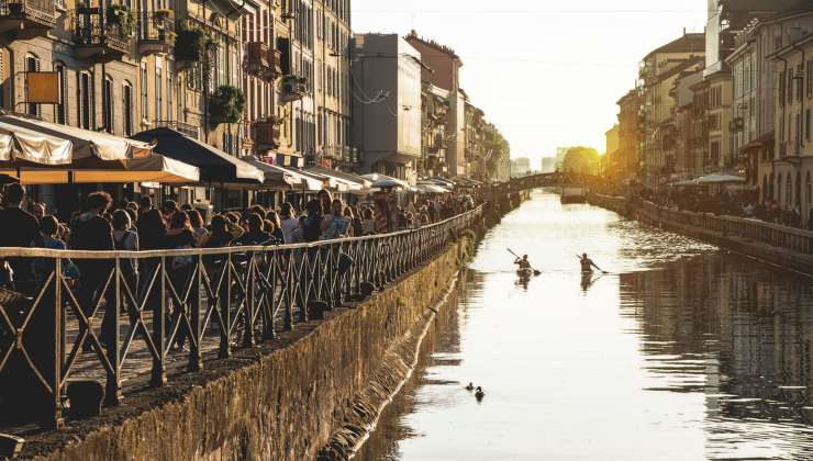 Canoa a Milano