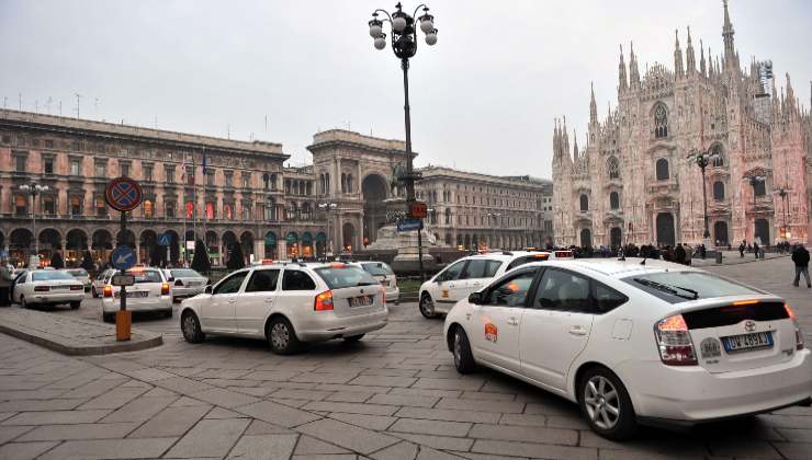 Costo taxi a Milano