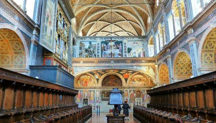 Interno della Chiesa di San Maurizio al Monastero Maggiore