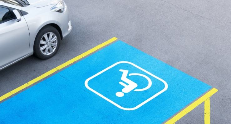 Parcheggio per disabili 