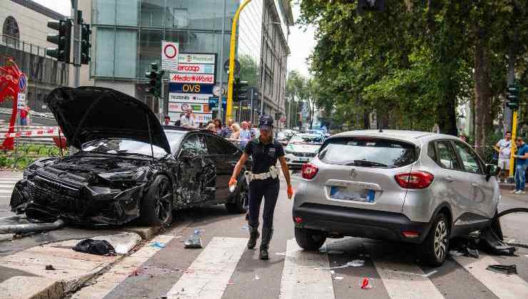 Incidente a Milano, Viale Umbria