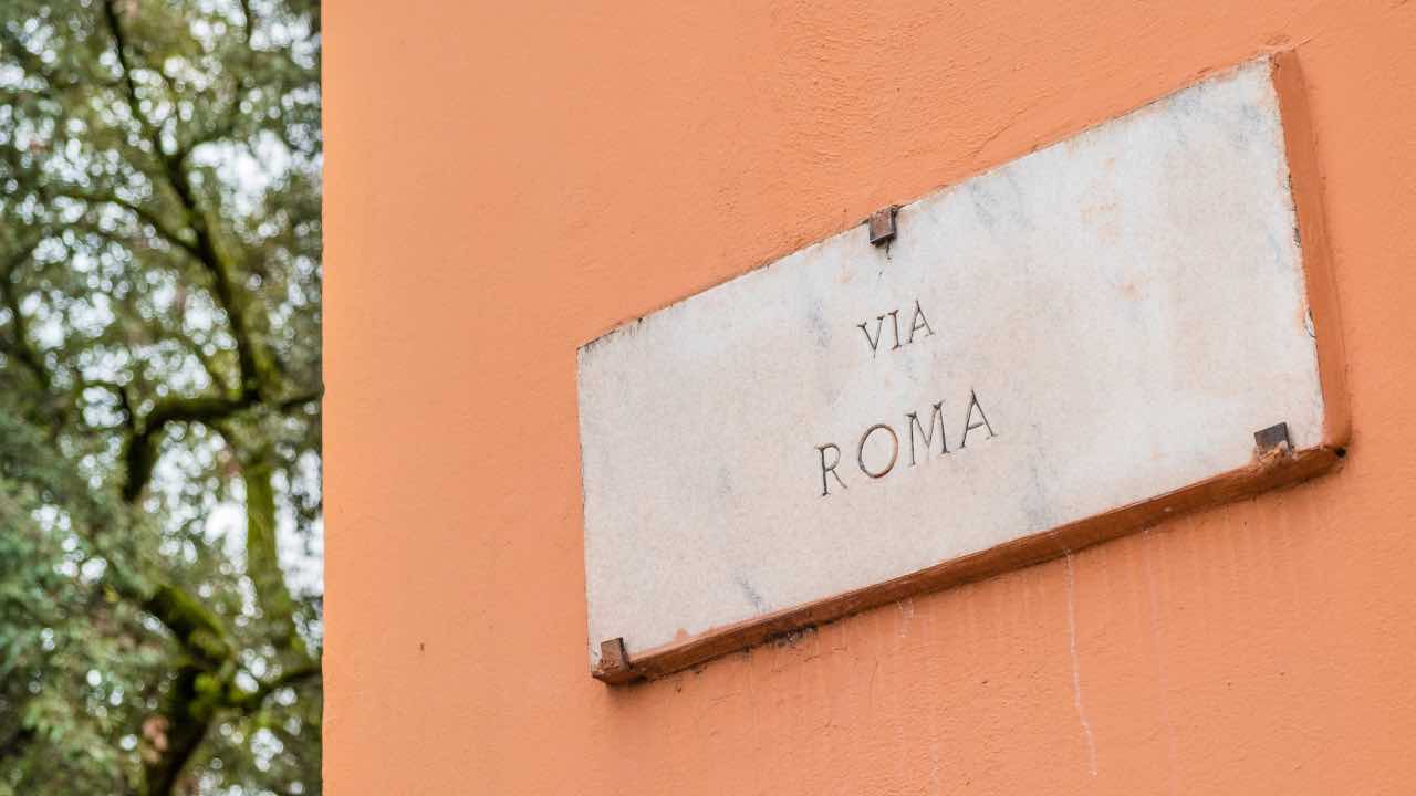Targa Via Roma
