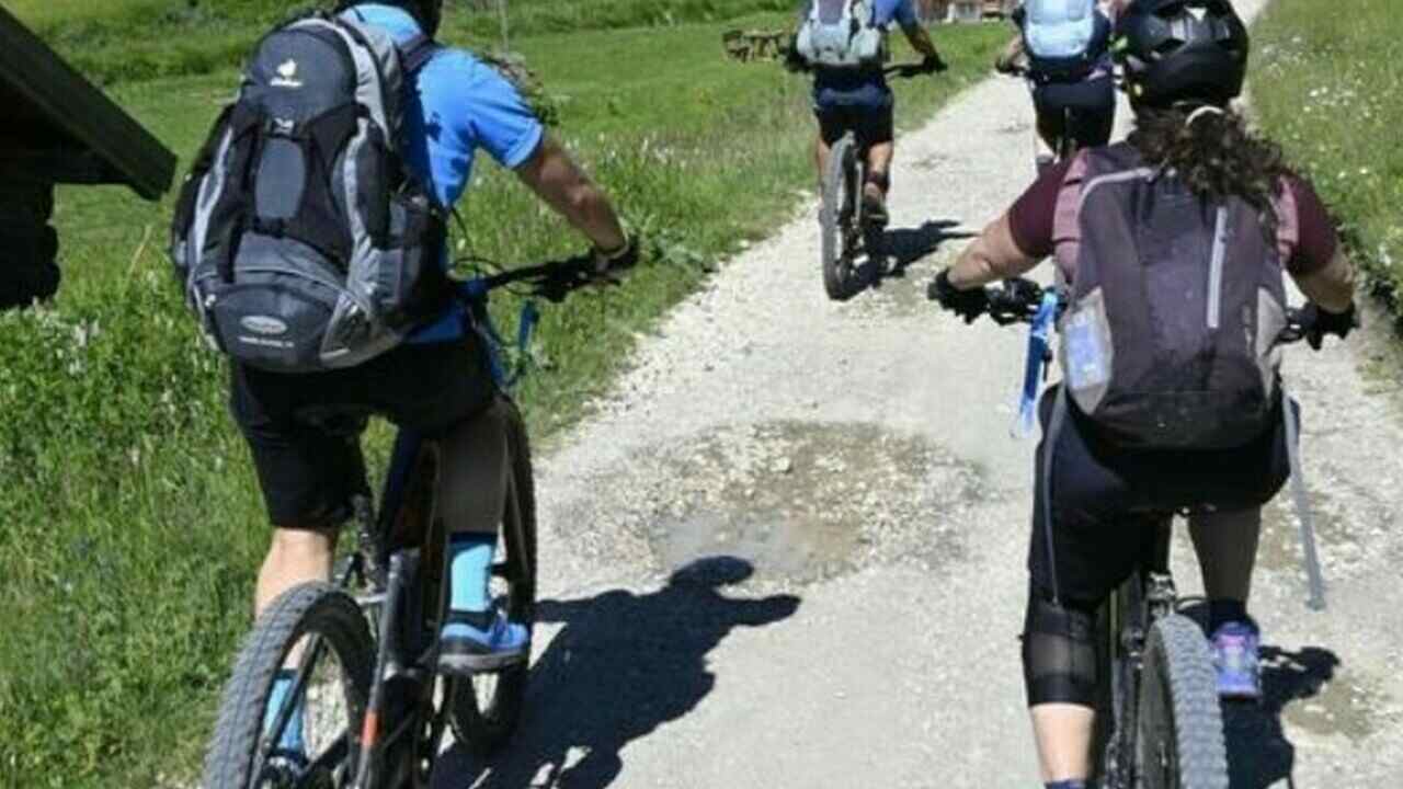 escursione in bici