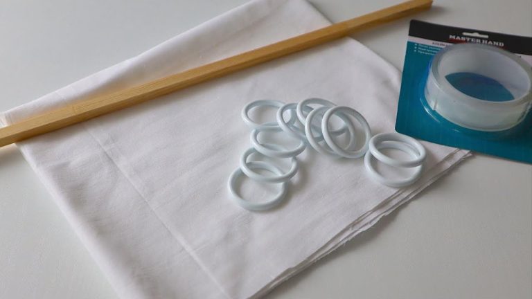 Confezione da 20 anelli per tende aperti da 50 mm, anelli per tende rotondi, clip per tende da doccia, oro | Leroy Merlin