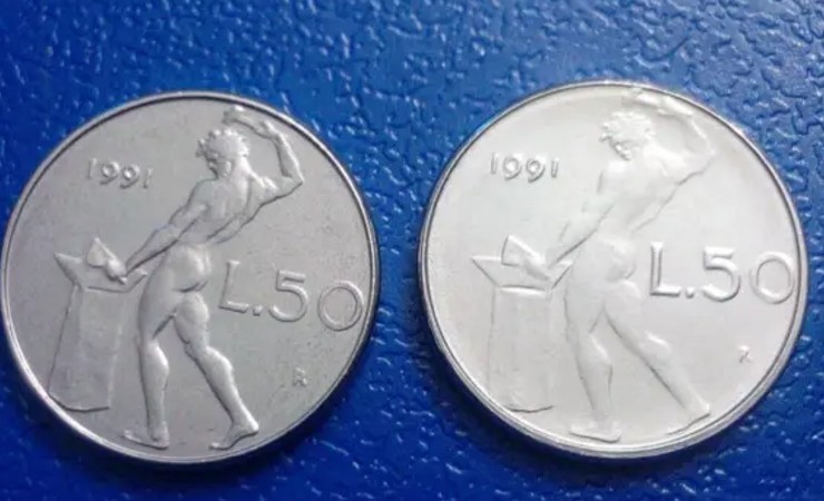 monete rare 50 lire