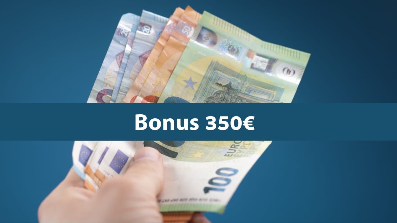 Bonus di 350 euro