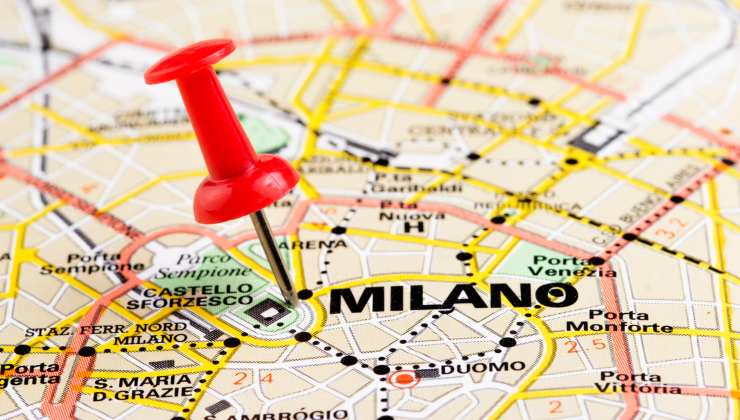 Comuni di Milano, la distanza