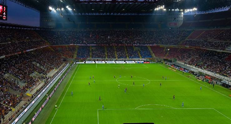 Lo stadio del quartiere San Siro