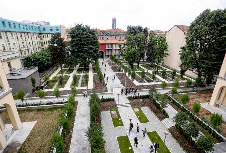 Panoramica giardino "Horti"- 