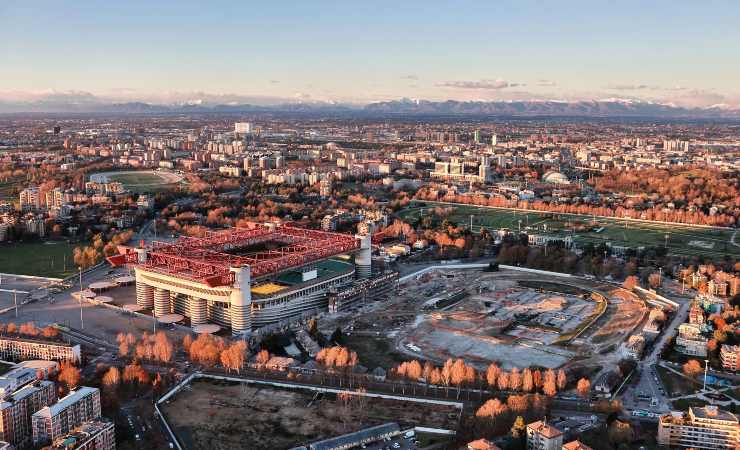 Zona San Siro di Milano