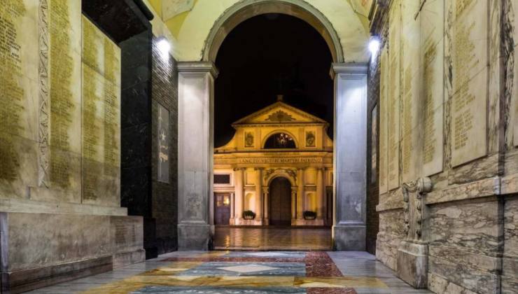 Basilica di San Vittore Martire e Arco Mera