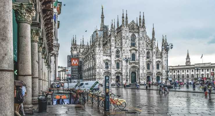Il bellissimo Duomo di Milano