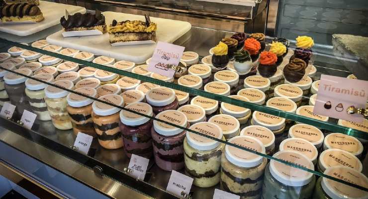 La boutique del Tiramisù a Milano