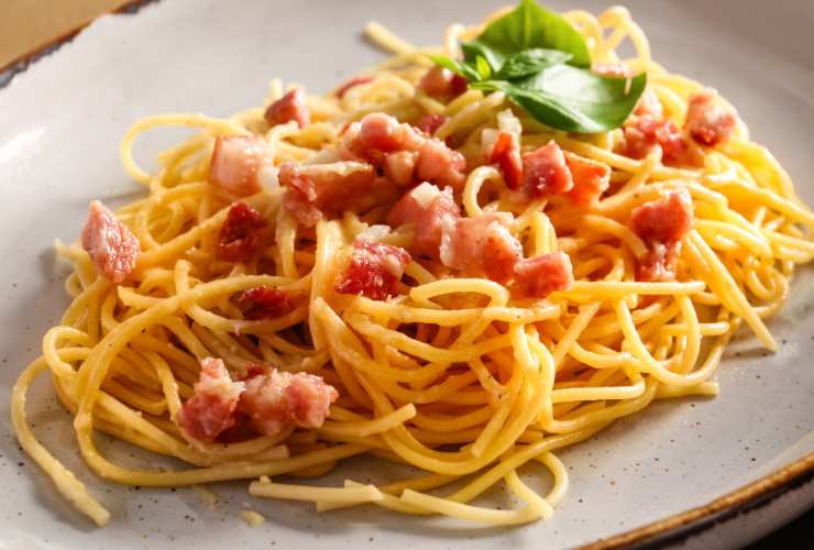 Piatto carbonara