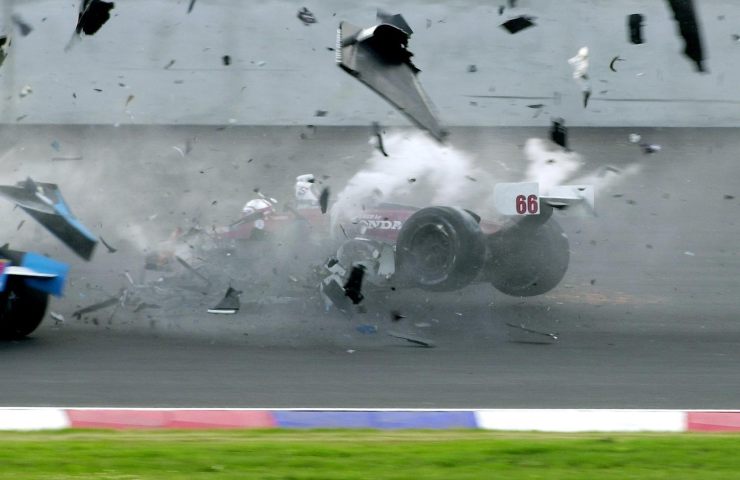 Alex Zanardi incidente 2001